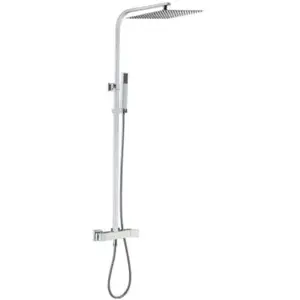 Comparateur de prix : Colonne de douche chromée avec mitigeur mécanique Essebagno Kiara
