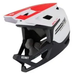 Casque Kenny Split - Rouge / Blanc - L pas cher