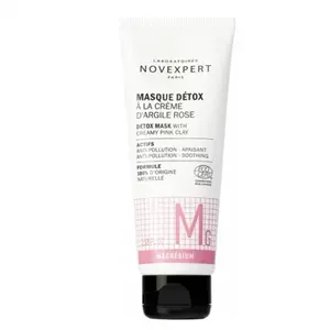 Comparateur de prix : Novexpert Masque détox à la crème d'argile rose bio 75ml