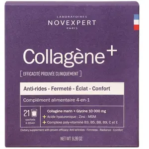 Novexpert - Collagène+ Complément Alimentaire 4-en-1 21 Sachets pas cher