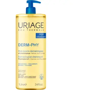 Uriage Derm-Phy Huile Lavante Dermatologique 1L pas cher