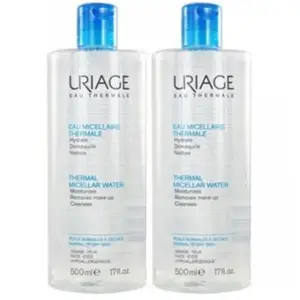 Comparateur de prix : Uriage Eau Micellaire Thermale Peaux Normales à Sèches 500ml lot de 2