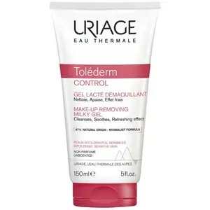 Comparateur de prix : Uriage Toléderm Control Gel Lacté Démaquillant Peaux Sensibles 150ml