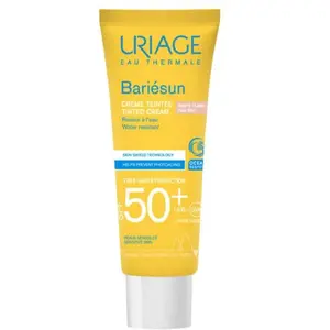 URIAGE SOLAIRES - Uriage Bariésun Crème Teintée Claire SPF50 50Ml pas cher