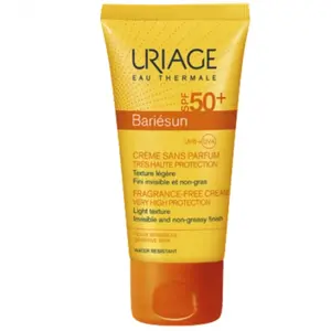 URIAGE Bariésun - Créme hydratante solaire sans parfum SPF50+ tube 50ml pas cher