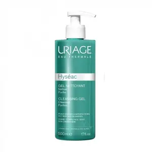 Comparateur de prix : Uriage Hyséac Gel Nettoyant gel nettoyant doux visage et corps 500 ml