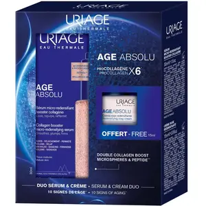 Uriage Coffret Age Absolu Sérum 50ml + Age Absolu Crème Rose 15ml pas cher