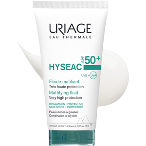 Fluide Solaire - URIAGE - Hyséac - SPF50+ - 50 ml - Non comédogène pas cher