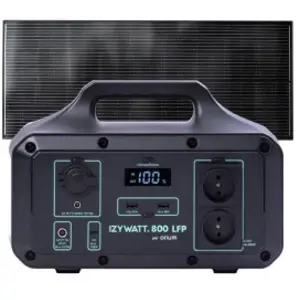 Comparateur de prix : ORIUM Pack générateur solaire LFP IZYWATT 800 et panneau solaire fixe 200W