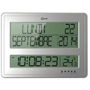 Comparateur de prix : Les Tendances - Horloge digitale calendrier radio-contrôlée Titan - Orium
