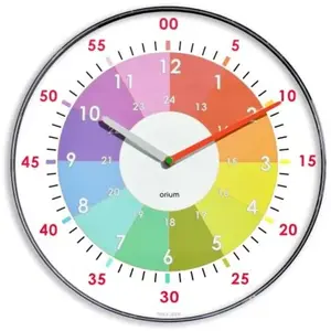 Cep horloge d'apprentissage heure enfant 11339 - Orium pas cher