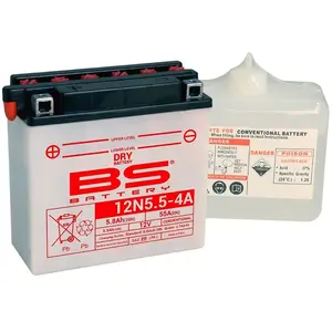 Bs Battery Batterie Plomb-acide Inondée 12n5.5-4a pas cher