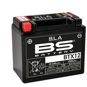 Comparateur de prix : BS battery 300680 btx12 AGM SLA Moto Batterie Noir