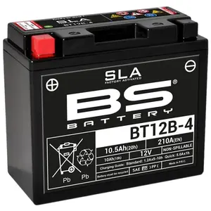 Comparateur de prix : BS BATTERY Batterie fermée sans entretien, moto & scooter, BT12B-4 SLA