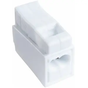 SIB Borne de connexion blanche - 2 fils - Fil souple / fil rigide - Vendu ... pas cher