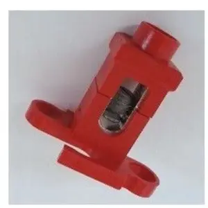 Sib Adr - Borne de fixation à pattes rouge pour cable 35mm² 80A polyca...Vendu paramazon