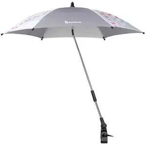 Comparateur de prix : Badabulle Ombrelle bébé universelle, anti-UV 50+, position adaptable, grise