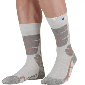 Chaussettes Monnet Lin Haute TKLINHAU-1621 Gris 37/38 pas cher