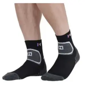 Comparateur de prix : Monnet Mid Perf - Socquettes randonnée Noir 43 - 44