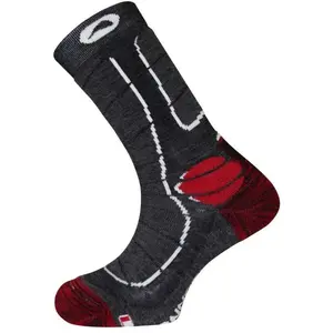 Comparateur de prix : Monnet Jarrette Trek Medium - Chaussettes de randonnée rouge 41/42