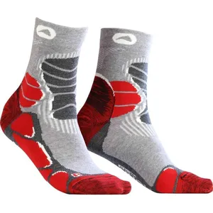 Monnet Mid Trek Extra Light - Chaussettes randonnée Red 37 - 38 pas cher