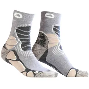 Monnet Mid Trek Extra Light - Chaussettes randonnée Beige 35 - 36