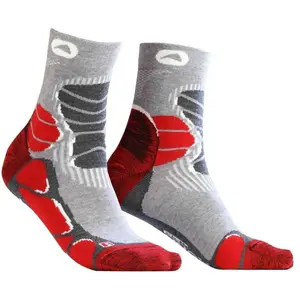 Comparateur de prix : Monnet Mid Extra Light - Chaussettes de randonnée rouge 41/42