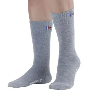 Chaussettes Doubles de randonnée MONNET TWIN TREK (Gris)