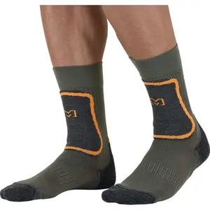 Monnet Jarrette Trek Perf - Chaussettes randonnée Kaki 45 - 46