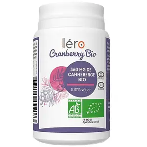 Comparateur de prix : Lero Cranberry Bio 30 gélules