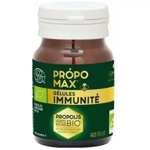 Lehning Propomax Immunité Extrait de Propolis Bio 40 gélules