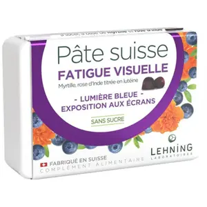 LEHNING Pâte Suisse Fatigue Visuelle 50g pas cher