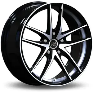 Jante Aluminium Infiny 16 Pouces Noir Brillant Face Polie Toxic pas cher