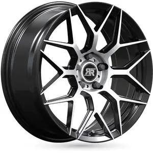 Jante Aluminium Racer 16 Pouces Noir Satin Face Polie pas cher