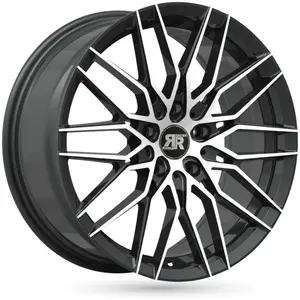 Jante Aluminium Racer 16 Pouces Noir Brillant Face Polie pas cher