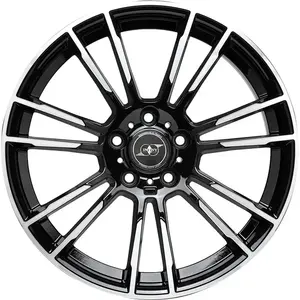 Jante Alu Infiny Individual Motor 8.5x19 5x112 Et30 Noir Poli pas cher