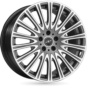Jante Alu Infiny Individual Star 9.5x19 5x112 Et52 Gris Polie pas cher