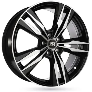 Jante Alu Racer Volt 7.5x17 5x112 Et51 Noir Brillant pas cher
