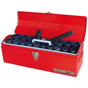 KING TONY Coffret de douilles à chocs 3/4 20 pièces de 19 à 42mmVendu paramazon