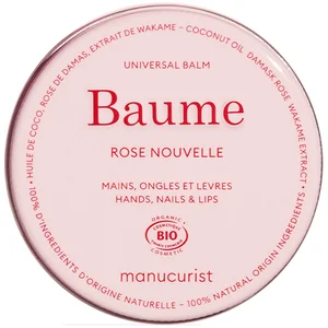 Manucurist - Baume nourrissant mains, ongles et lèvres Rose Nouvelle Non teinté 40 g