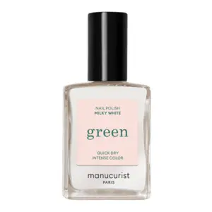 Comparateur de prix : Manucurist Green Vernis à ongles Milky White 15ml