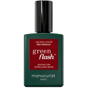 manucurist - GREEN FLASH LED gel Vernis à ongles 15 ml Rouge foncé unisex