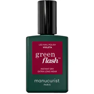 Comparateur de prix : Manucurist Green Flash Violeta Vernis semi-permanent violet rosé 15ml