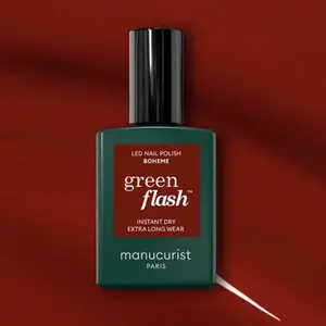 MANUCURIST - Green Flash Led Vernis à Ongles Green Flash Bohème 15mL pas cher