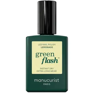 Comparateur de prix : MANUCURIST - Vernis Semi Permanent Jaune Pâle Pailleté GREEN FLASH Lemonade