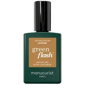 Manucurist Green Flash LED Nail Polish Shimmer 15ml pas cher