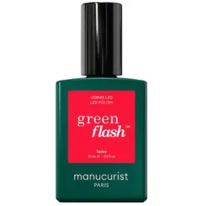 manucurist - green flash Vernis LED Vernis à ongles 15 ml Rouge unisex