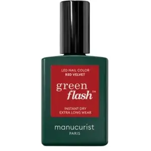 Comparateur de prix : manucurist - GREEN FLASH Vernis à ongles 15 ml Rouge foncé unisex