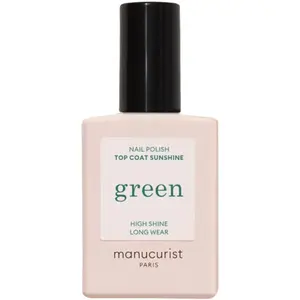 Comparateur de prix : Manucurist Soins Top Coat Sunshine Effet Gel Brillant Sans Lampe 15ml