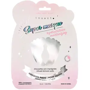 Inuwet Masque Pieds Hydratant - Inuwet - Masque Pieds En Bio Cellulose pas cher